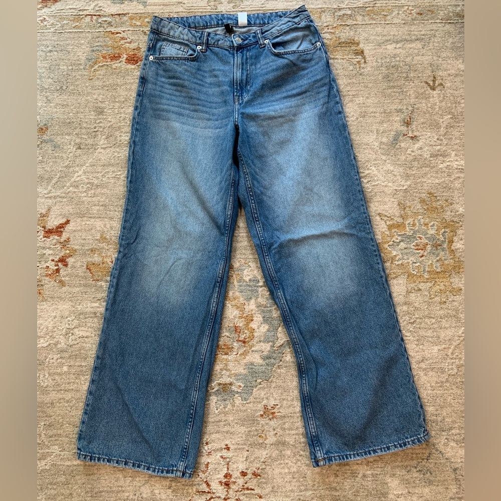 Divided Wide Leg 90s Jean